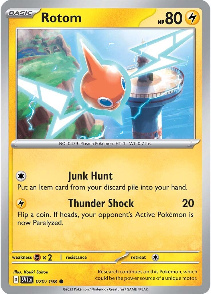 Rotom (070/198) [Scarlet & Violet: Base Set] | Good Games Morley