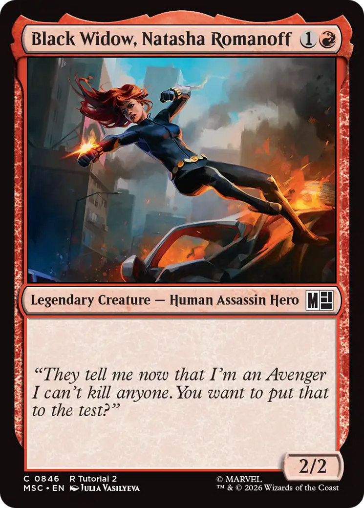Black Widow, Natasha Romanoff [Marvel Super Heroes Commander] | Good Games Morley