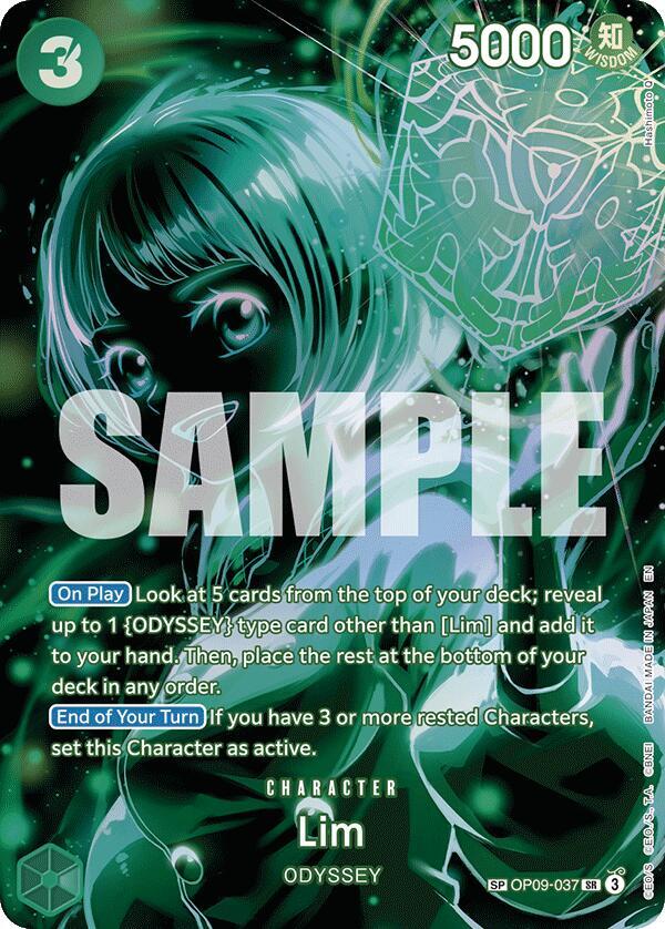Lim OP09-037 (Legacy of the Master)  - Special Foil | Good Games Morley