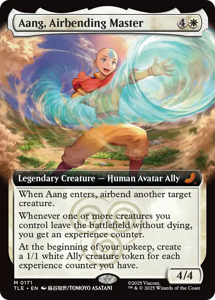 Aang, Airbending Master (Extended Art) [Avatar: The Last Airbender: Eternal-Legal] | Good Games Morley