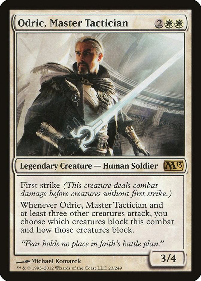 Odric, Master Tactician 23/249 (Magic 2013 (M13))  | Good Games Morley
