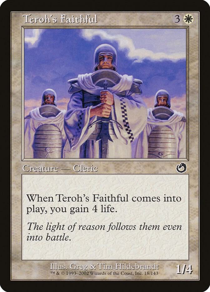 Teroh's Faithful 18/143 (Torment)  | Good Games Morley
