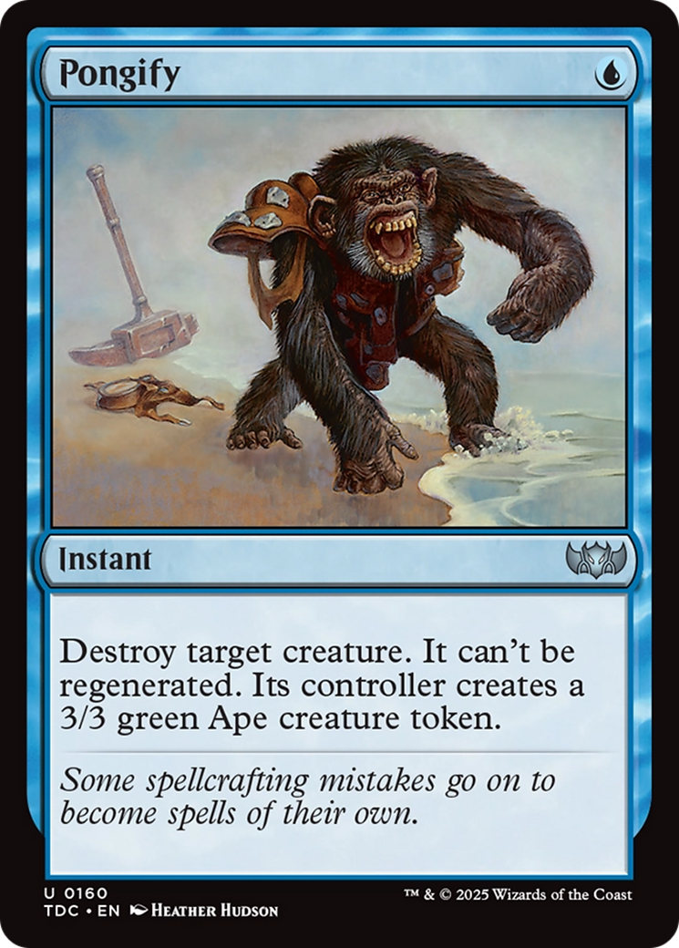 Pongify [Tarkir: Dragonstorm Commander] | Good Games Morley