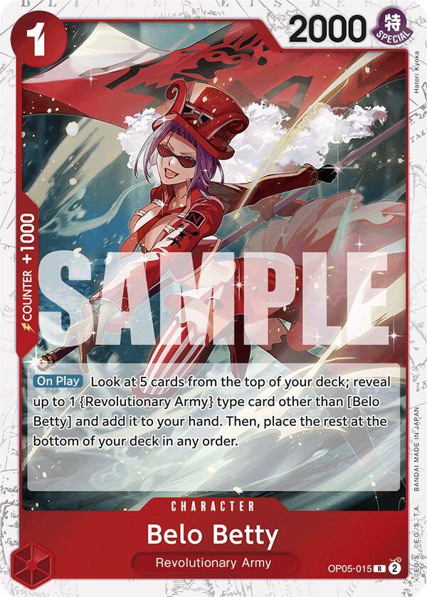 Belo Betty OP05-015 (Premium Booster -The Best-)  - Jolly Roger Foil | Good Games Morley
