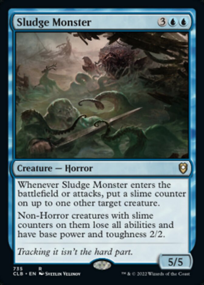 Sludge Monster [Commander Legends: Battle for Baldur's Gate] | Good Games Morley