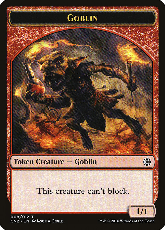 Goblin Token [Conspiracy: Take the Crown Tokens] | Good Games Morley