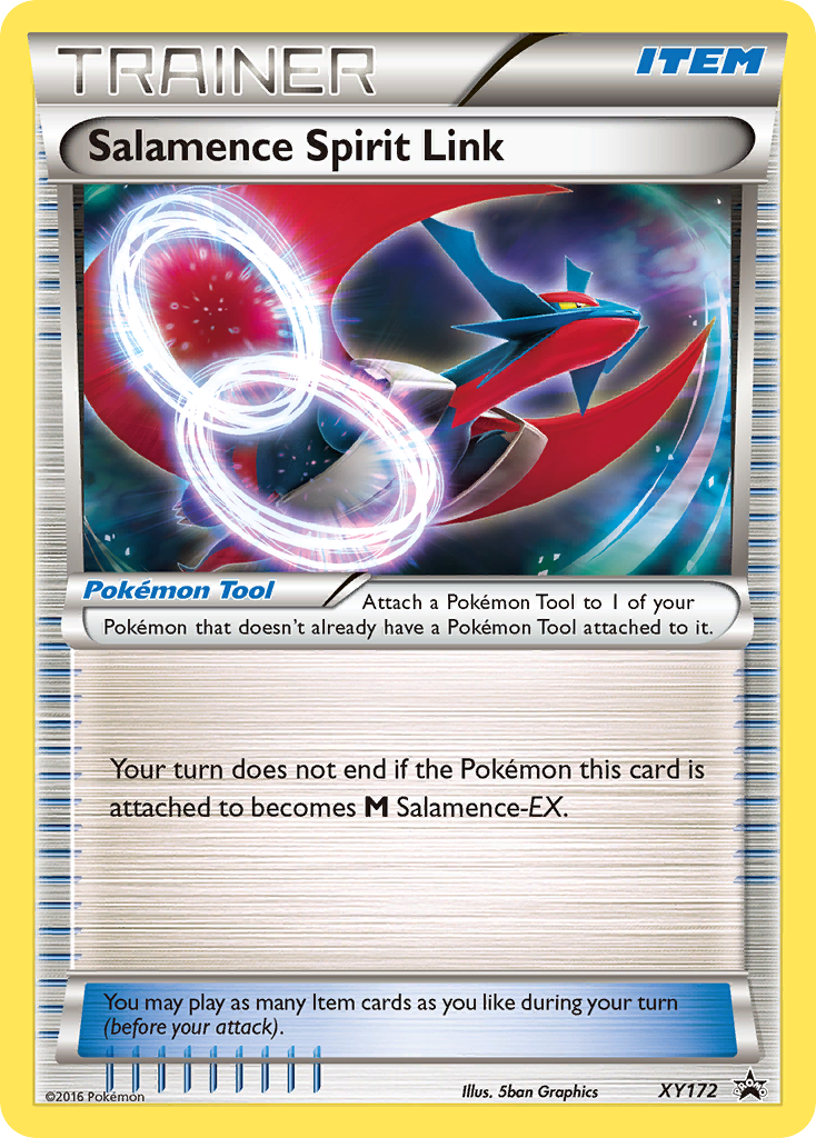 Salamence Spirit Link (XY172) [XY: Black Star Promos] | Good Games Morley