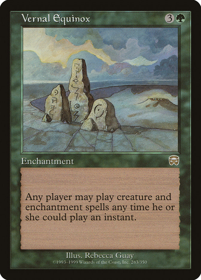 Vernal Equinox 283/350 (Mercadian Masques)  - Foil | Good Games Morley