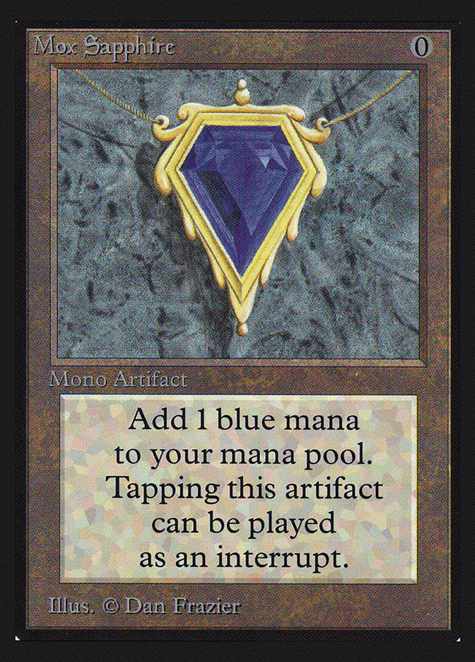Mox Sapphire [Collectors' Edition] | Good Games Morley