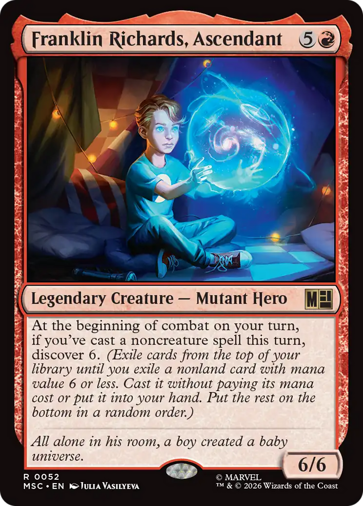 Franklin Richards, Ascendant (Surge Foil) [Marvel Super Heroes Commander] | Good Games Morley