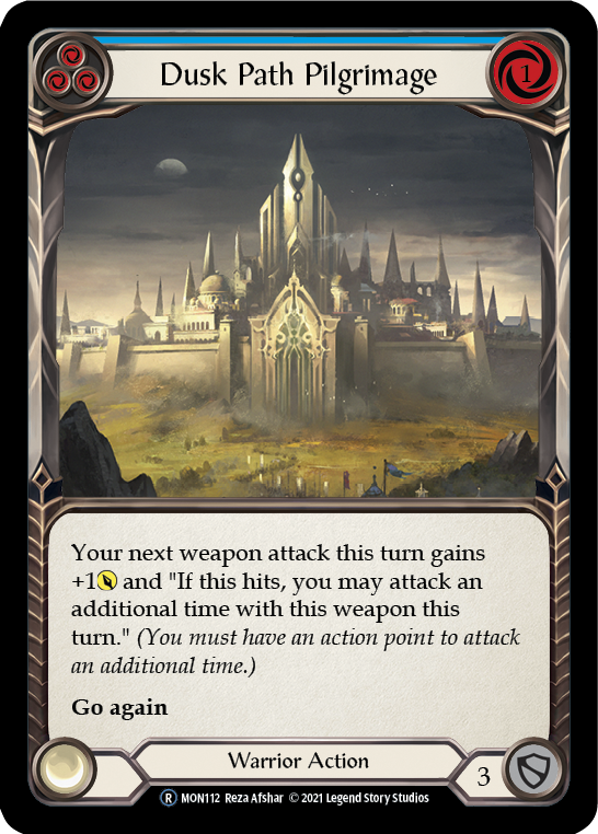 Dusk Path Pilgrimage (Blue) [U-MON112] (Monarch Unlimited)  Unlimited Normal | Good Games Morley