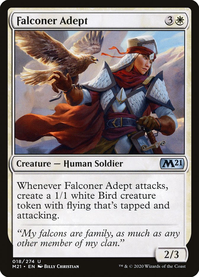 Falconer Adept 18/274 (Core Set 2021)  | Good Games Morley