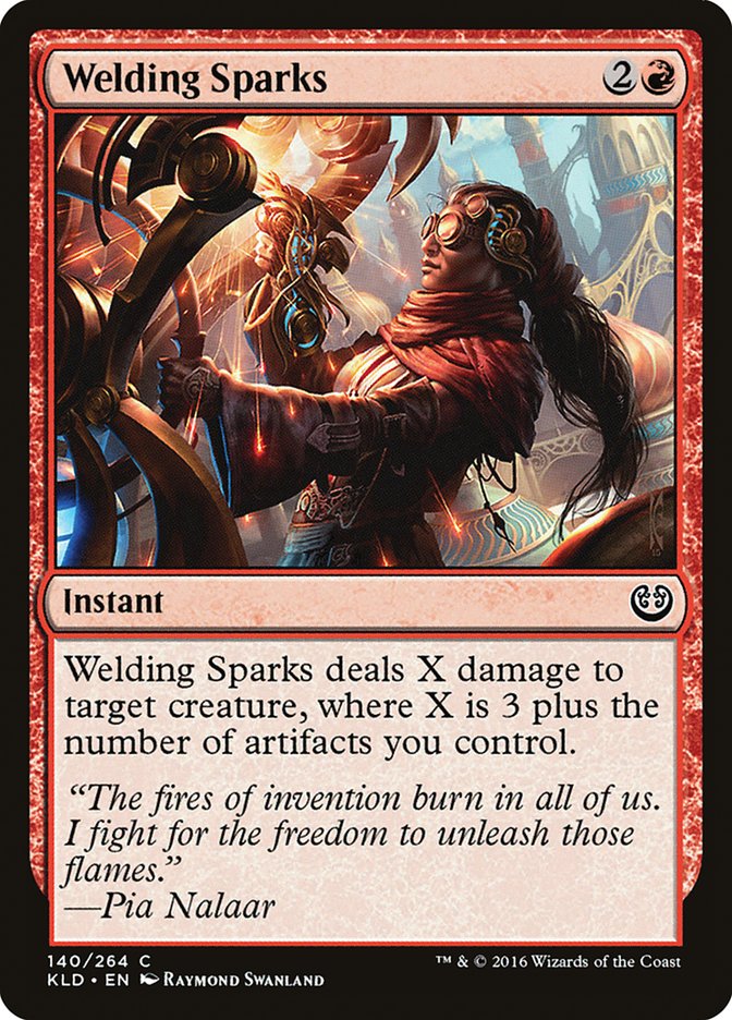 Welding Sparks [Kaladesh] | Good Games Morley