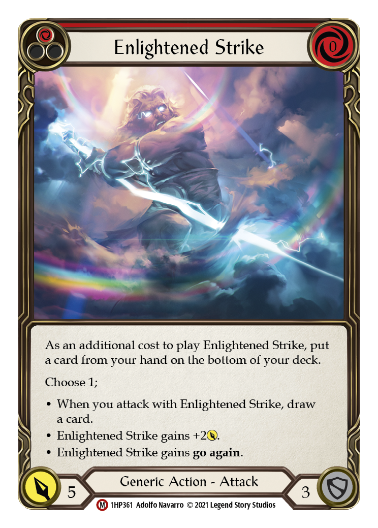 Enlightened Strike [1HP361] (History Pack 1) | Good Games Morley