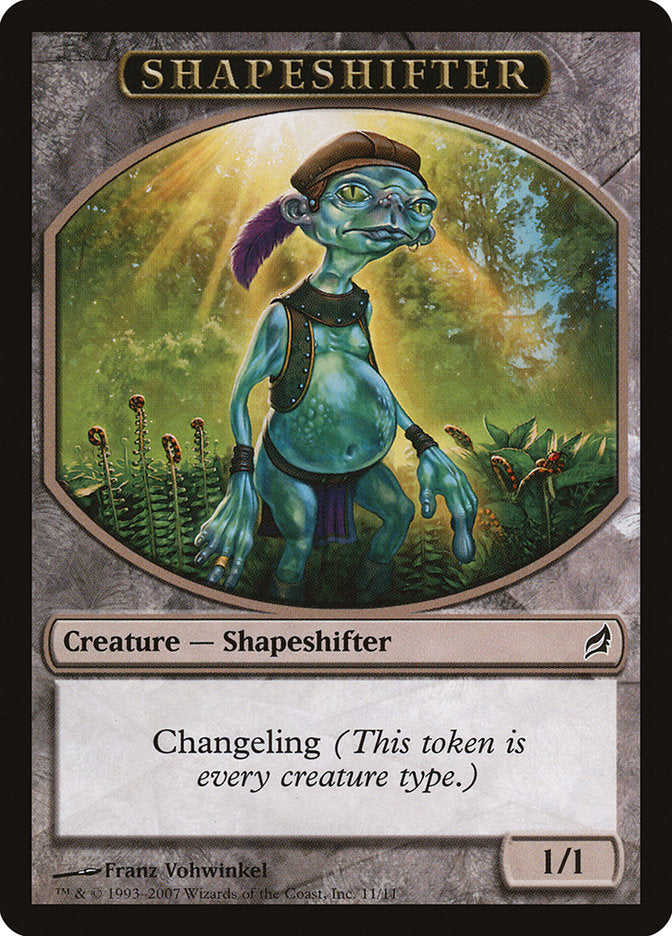 Shapeshifter Token [Lorwyn Tokens] | Good Games Morley