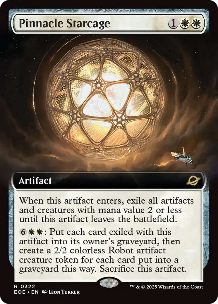 Pinnacle Starcage (Extended Art) [Edge of Eternities] | Good Games Morley