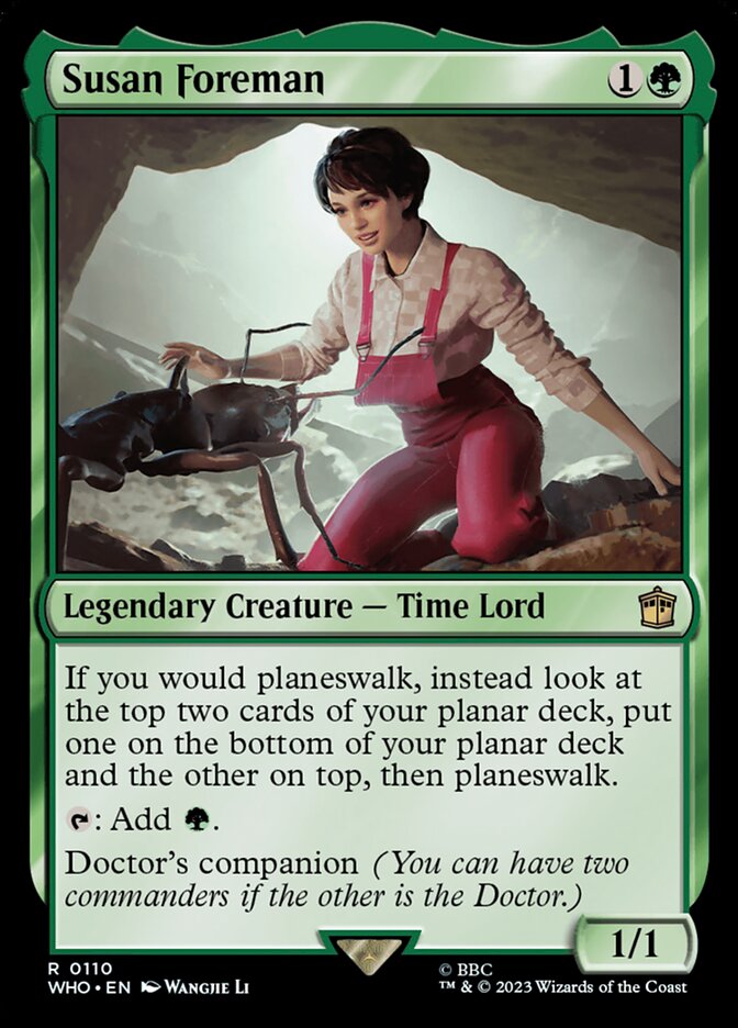 Susan Foreman 110/331 (Universes Beyond: Doctor Who)  | Good Games Morley