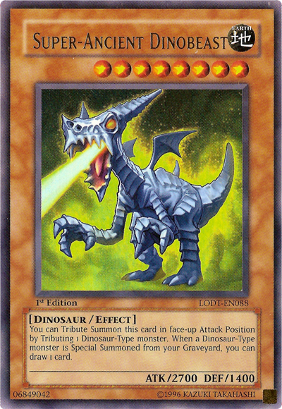 Super-Ancient Dinobeast [LODT-EN088] Ultra Rare | Good Games Morley