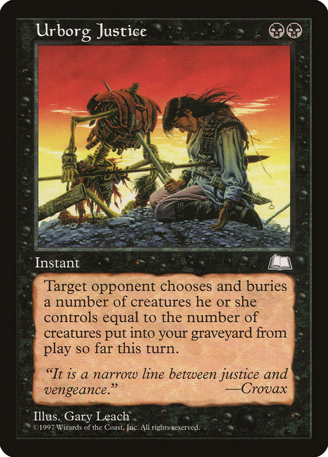 Urborg Justice 84/167 (Weatherlight)  | Good Games Morley