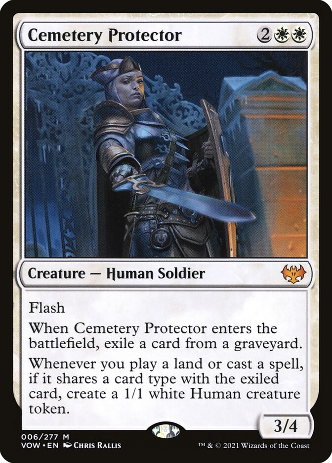 Cemetery Protector 6 (Innistrad: Crimson Vow)  | Good Games Morley