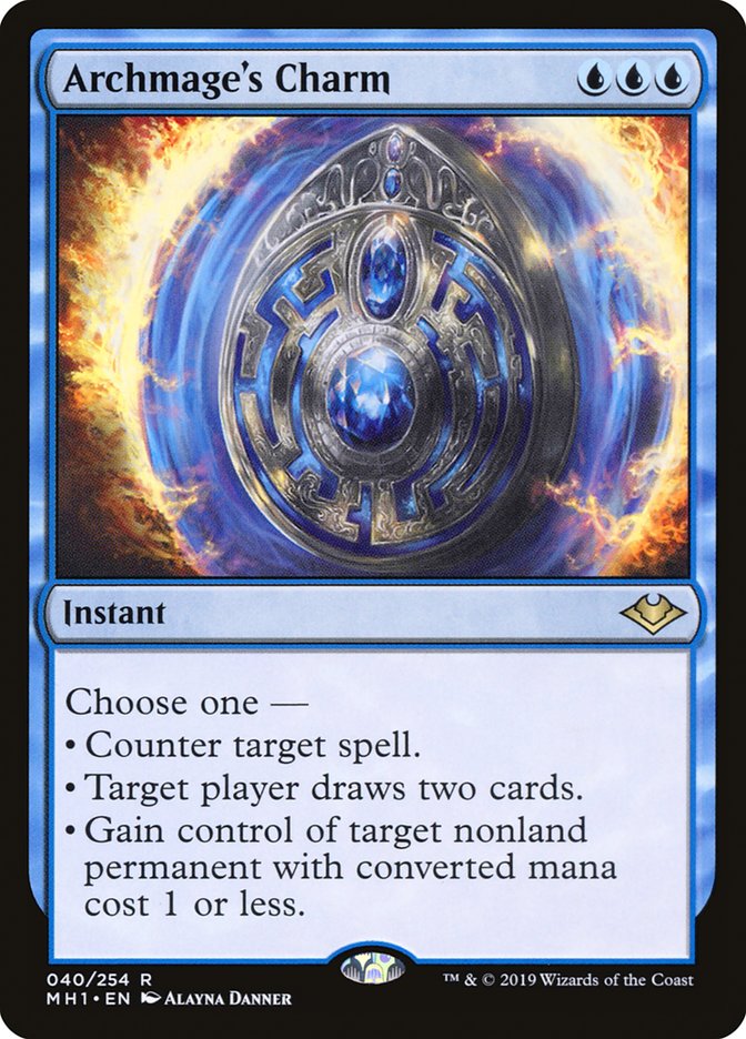 Archmage's Charm 40/254 (Modern Horizons)  | Good Games Morley