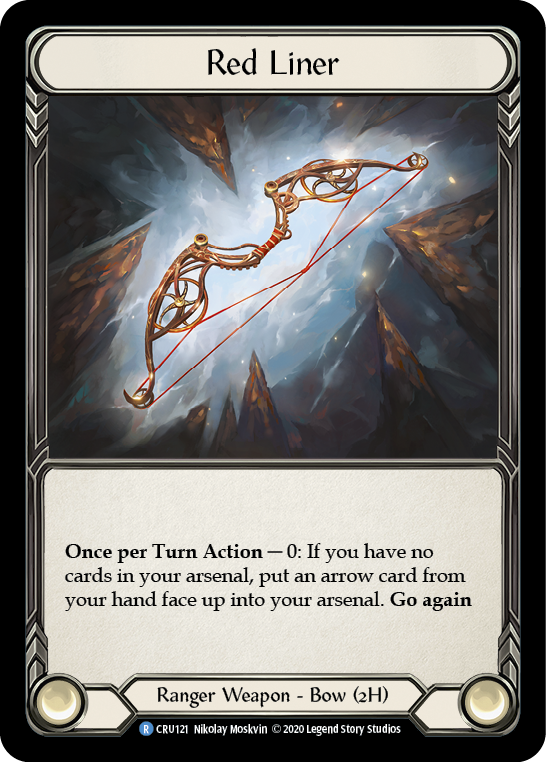 Red Liner [CRU121] (Crucible of War)  1st Edition Cold Foil | Good Games Morley