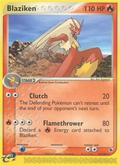 Blaziken (15/109) [EX: Ruby & Sapphire] | Good Games Morley