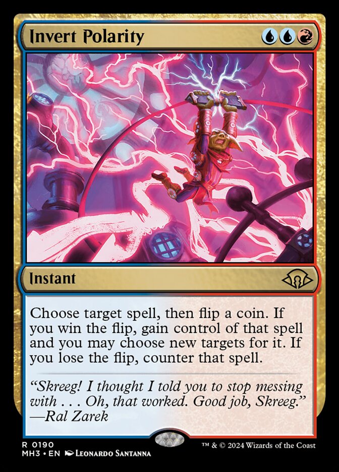 Invert Polarity 190 (Modern Horizons 3)  - Foil | Good Games Morley