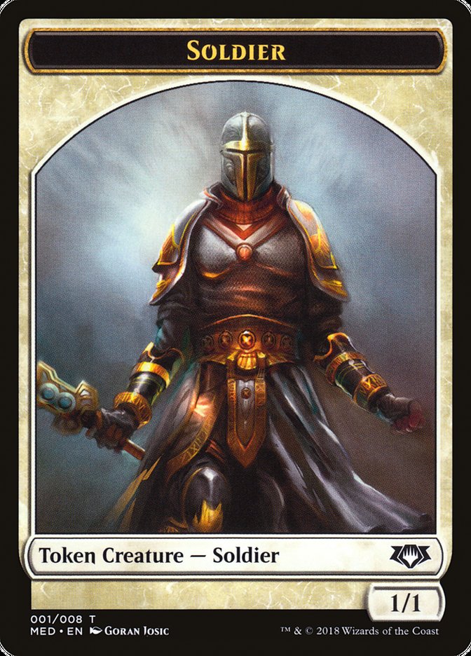 Soldier Token [Mythic Edition Tokens] | Good Games Morley