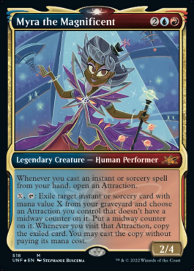 Myra the Magnificent (Showcase) (Galaxy Foil) [Unfinity] | Good Games Morley