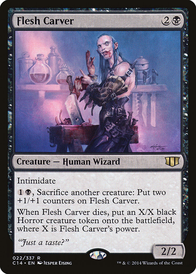 Flesh Carver 22/337 (Commander 2014)  | Good Games Morley