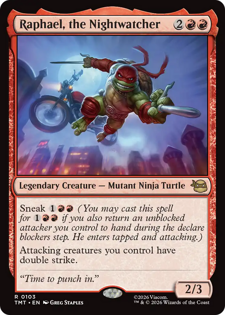 Raphael, the Nightwatcher [Teenage Mutant Ninja Turtles] | Good Games Morley