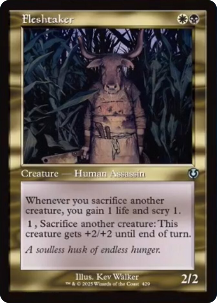 Fleshtaker (Retro Frame) [Innistrad Remastered] | Good Games Morley