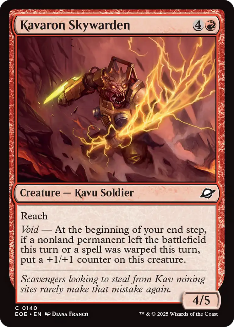 Kavaron Skywarden [Edge of Eternities] | Good Games Morley