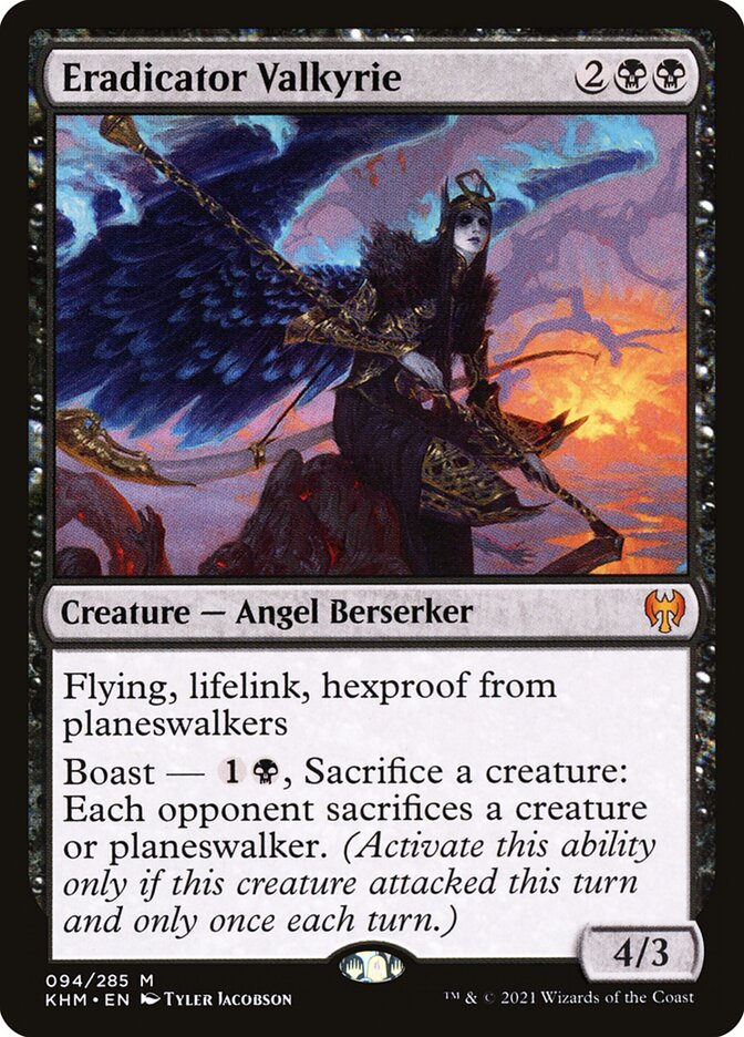Eradicator Valkyrie 94 (Kaldheim)  - Foil | Good Games Morley