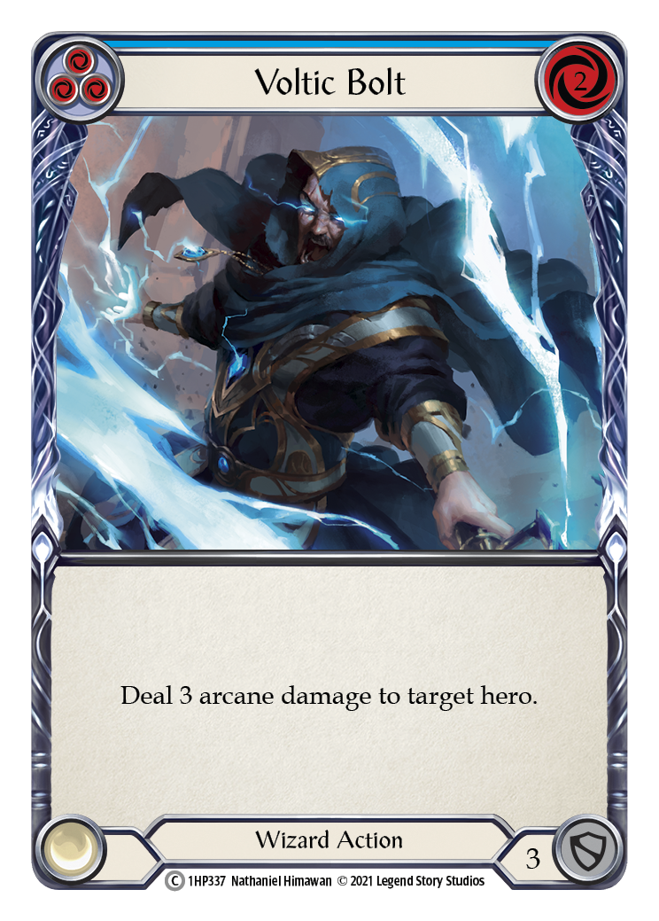 Voltic Bolt (Blue) [1HP337] (History Pack 1) | Good Games Morley