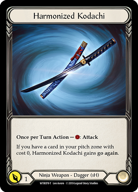 Anothos // Harmonized Kodachi [WTR040-T // WTR078-T] (Welcome to Rathe)  Alpha Print Normal | Good Games Morley