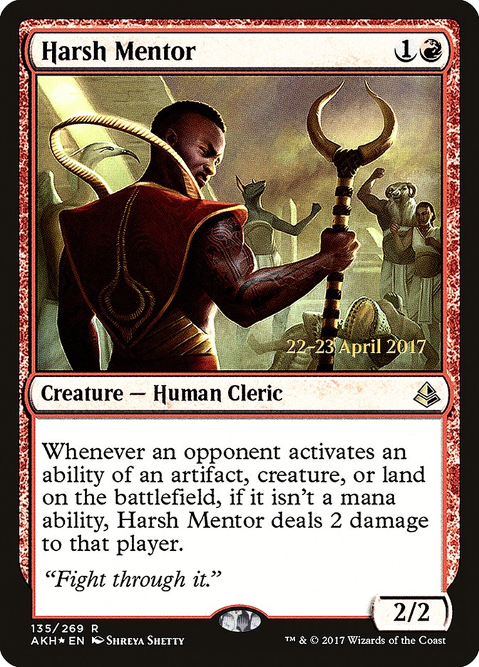 Harsh Mentor [Amonkhet Prerelease Promos] | Good Games Morley