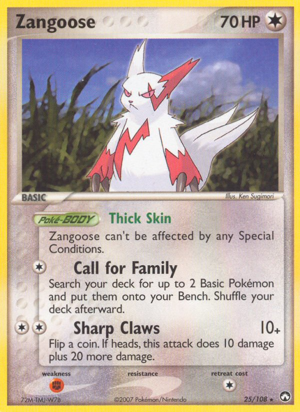 Zangoose (25/108) [EX: Power Keepers] | Good Games Morley