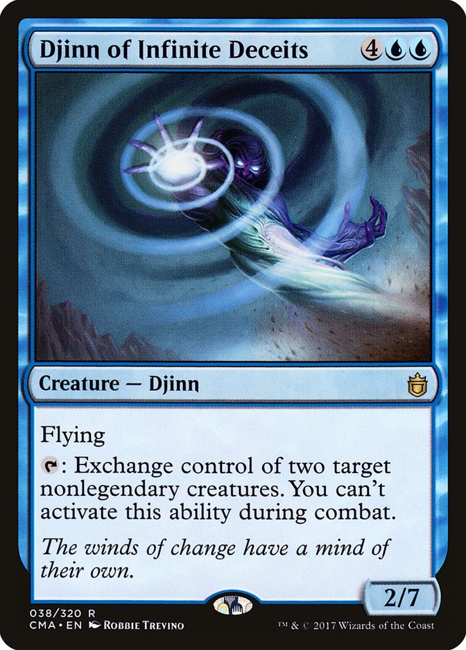 Djinn of Infinite Deceits 38/320 (Commander Anthology)  | Good Games Morley