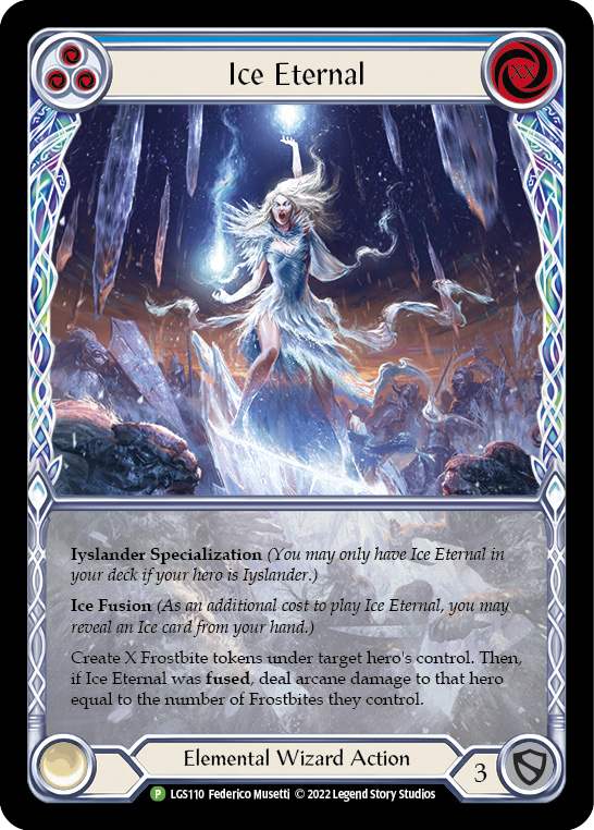 Ice Eternal [LGS110] (Promo)  Rainbow Foil | Good Games Morley