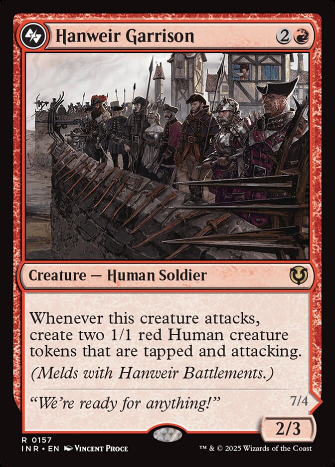 Hanweir Garrison 157/287 (Innistrad Remastered)  - Foil | Good Games Morley