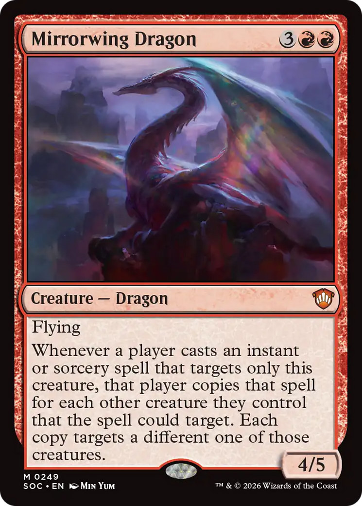 Mirrorwing Dragon [Secrets of Strixhaven Commander] | Good Games Morley
