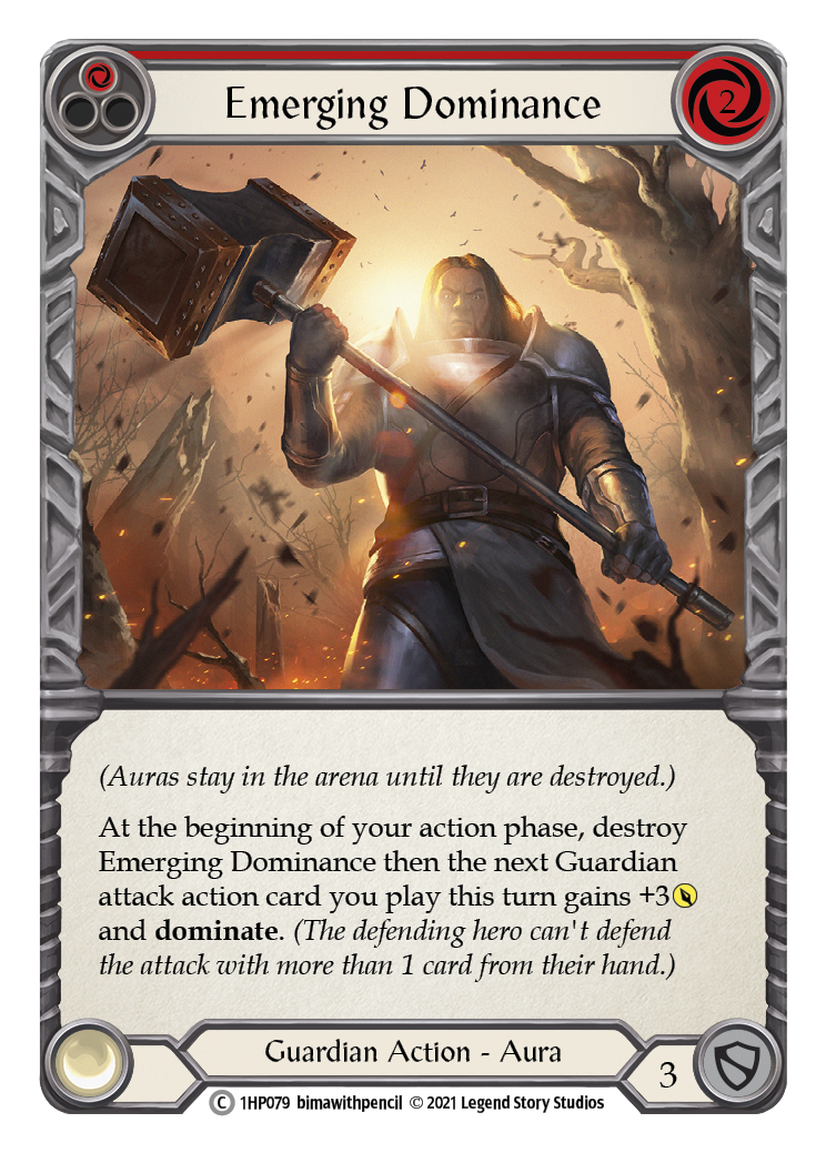 Emerging Dominance (Red) [1HP079] (History Pack 1) | Good Games Morley