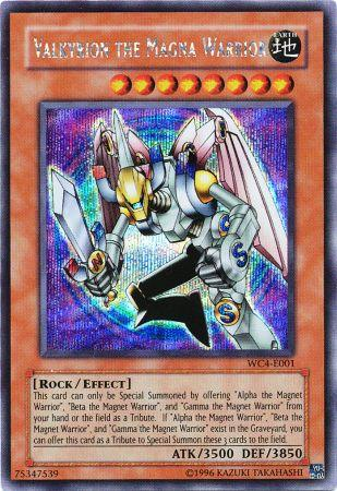 Valkyrion the Magna Warrior [WC4-E001] Prismatic Secret Rare | Good Games Morley