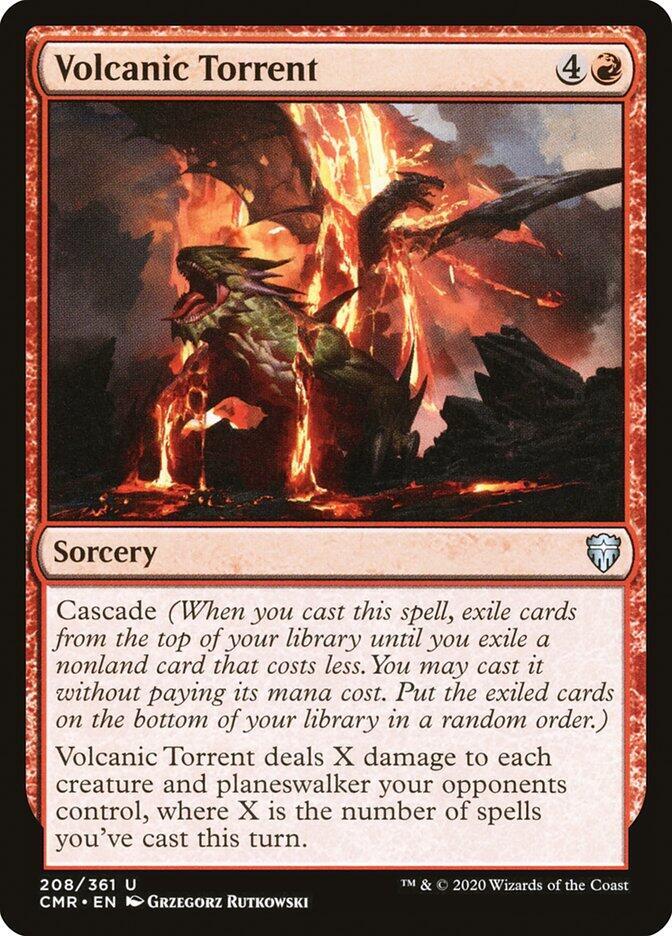 Volcanic Torrent 208 (Commander Legends)  | Good Games Morley