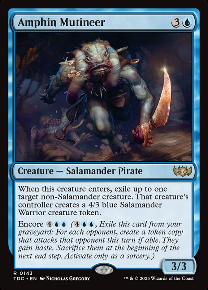 Amphin Mutineer 143 (Commander: Tarkir: Dragonstorm)  | Good Games Morley