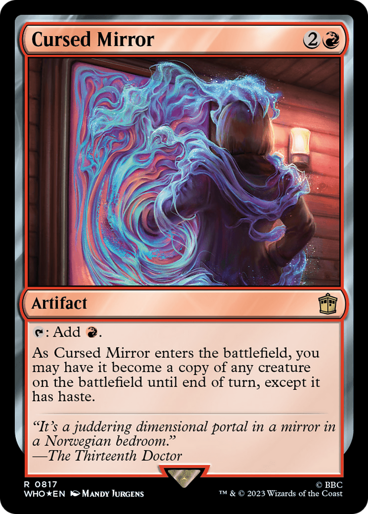 Cursed Mirror (Surge Foil) [Doctor Who] | Good Games Morley