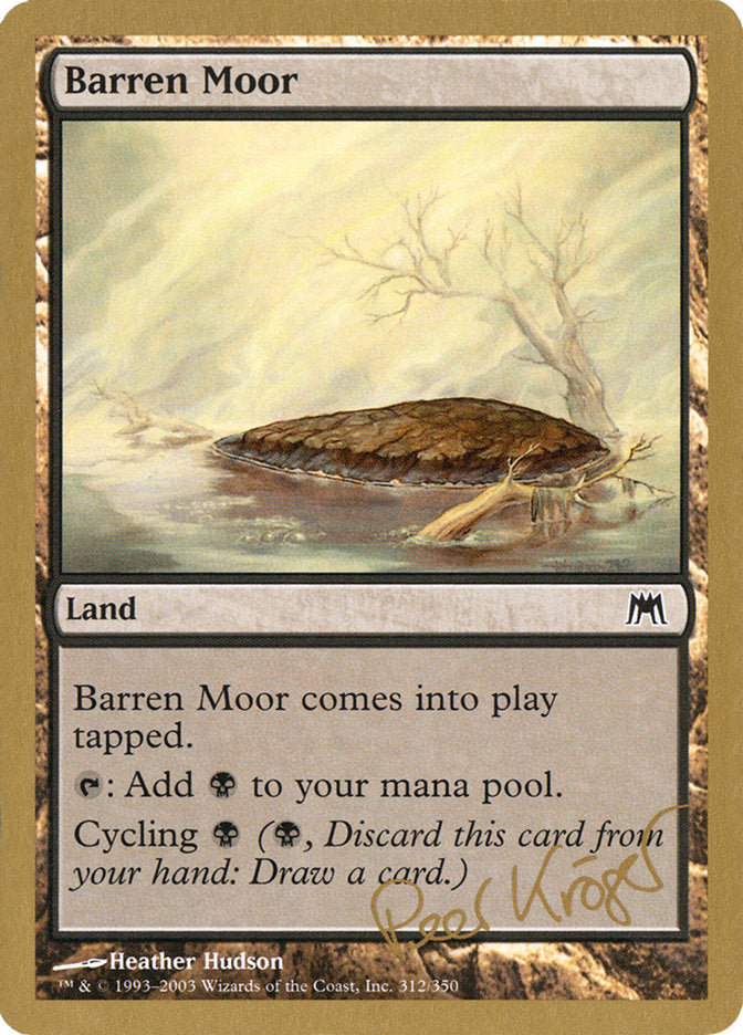 Barren Moor (Peer Kroger) [World Championship Decks 2003] | Good Games Morley