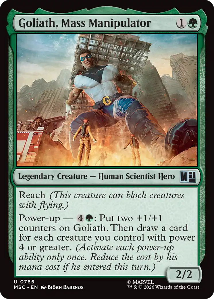 Goliath, Mass Manipulator [Marvel Super Heroes Commander] | Good Games Morley